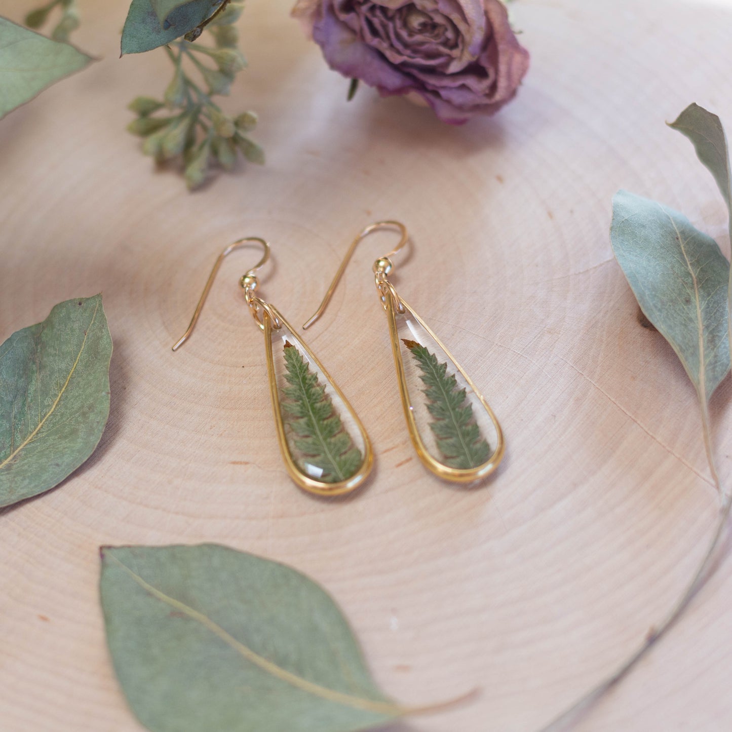 Fern Earrings - Small