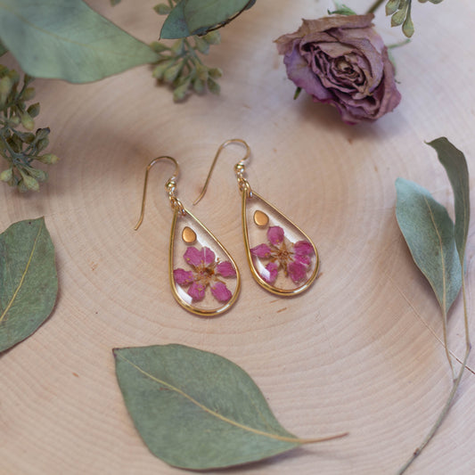 Pink Lady Earrings