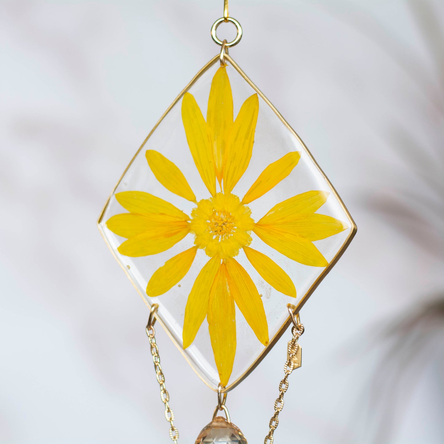 Sun Catcher - Sunflower & Marigold Diamond